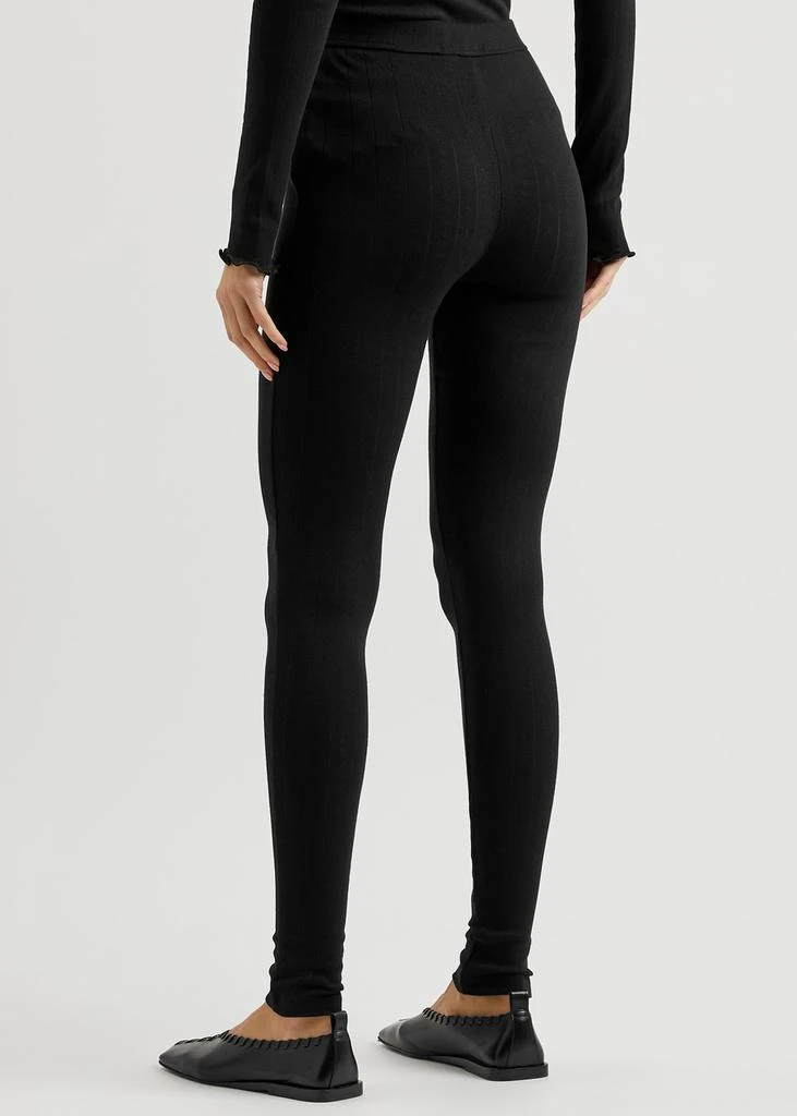 SKALL STUDIO Edie pointelle jersey leggings 3