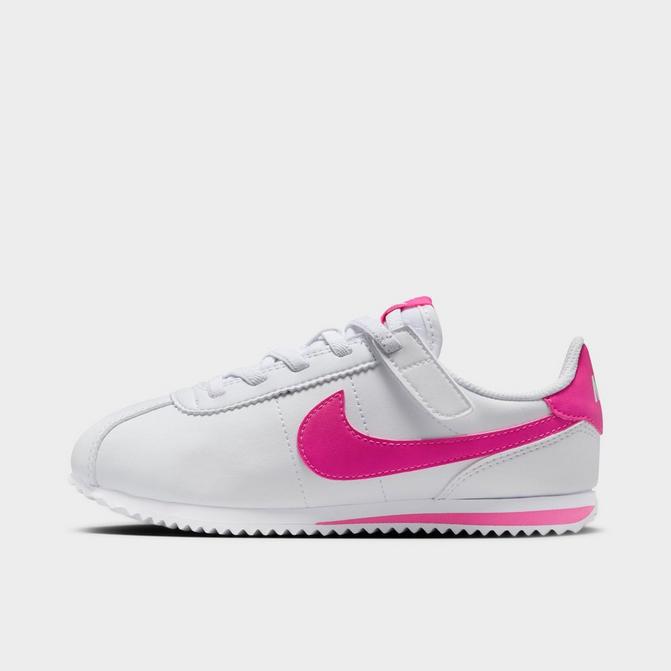 NIKE Little Kids Nike Cortez EasyOn Casual Shoes 8C 13.5C DM0951 104 White Laser Fuchsia 12.5 Baby Clothing Shoes BeyondStyle