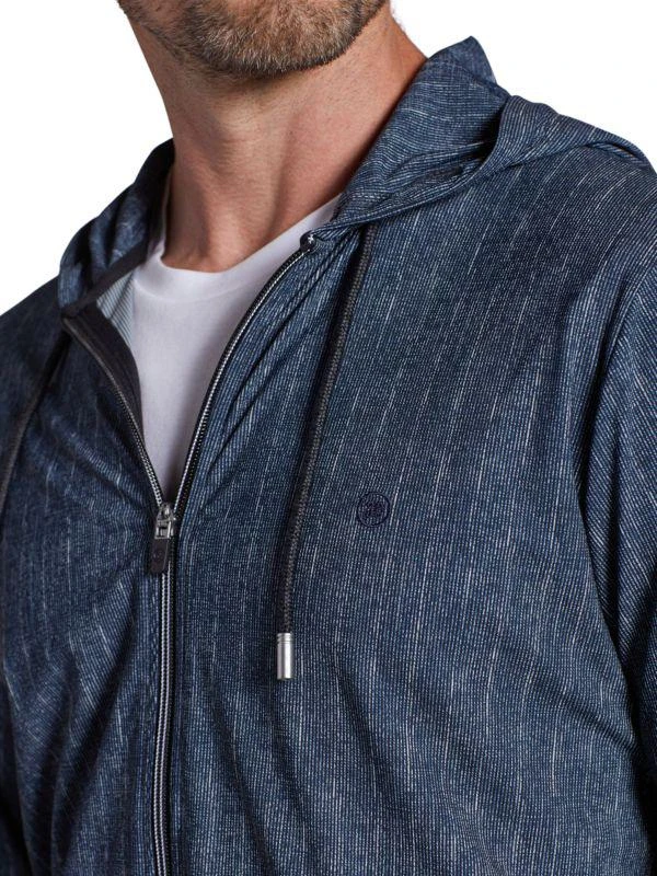 Pino by PinoPorte 4-way Stretch Zip Front Hoodie 4