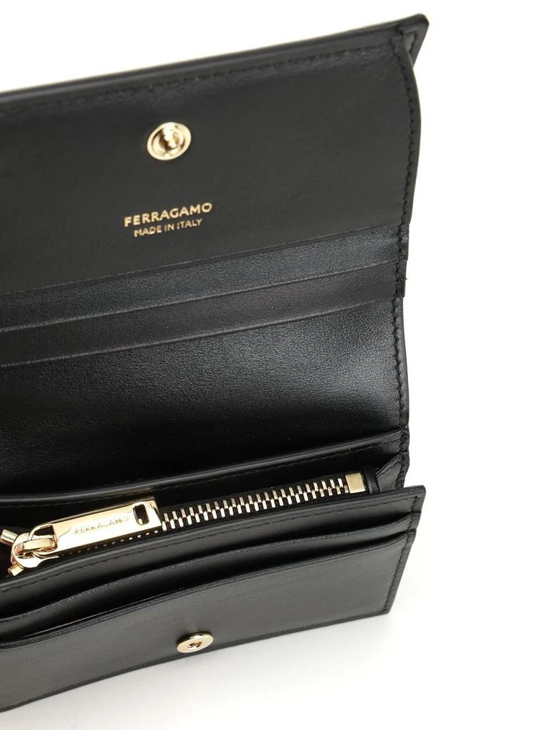 Salvatore Ferragamo Ferragamo Bow Detailed Folded Wallet 5