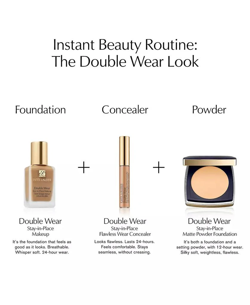 Estée Lauder Double Wear Stay-in-Place Matte Powder Foundation Makeup 7