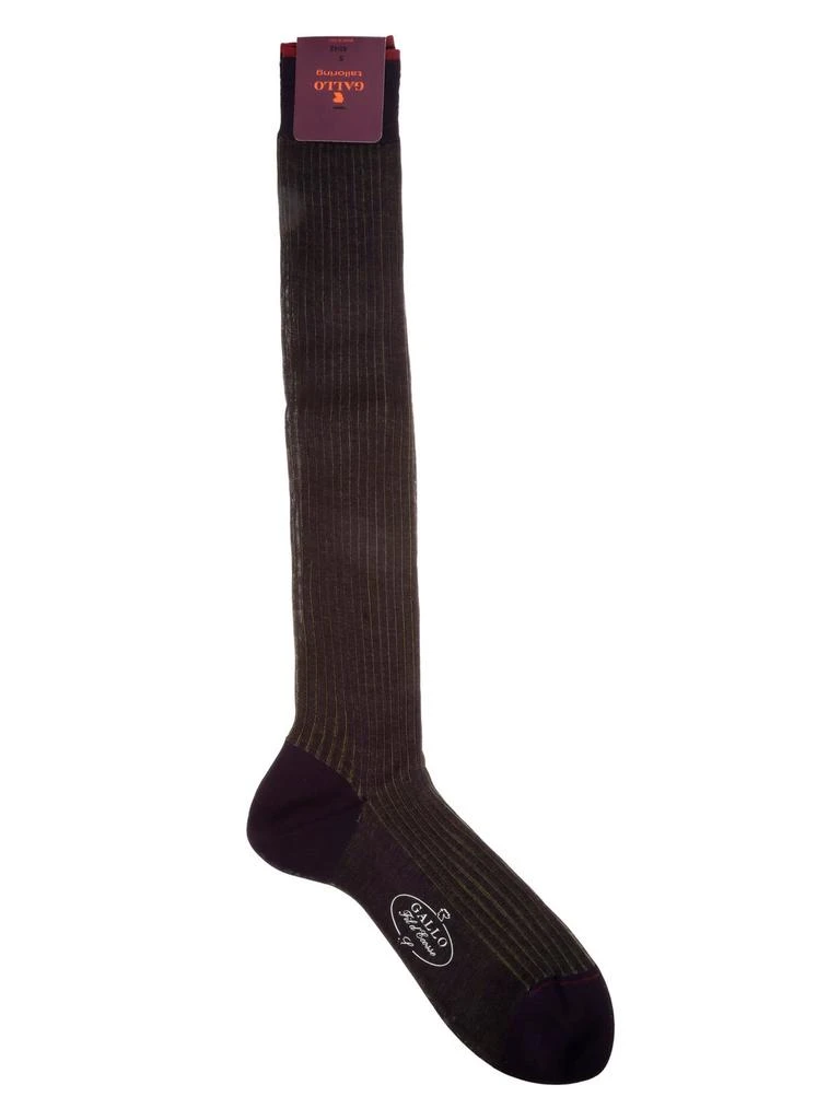 GALLO Gallo Pinstripe Knee-High Socks 1