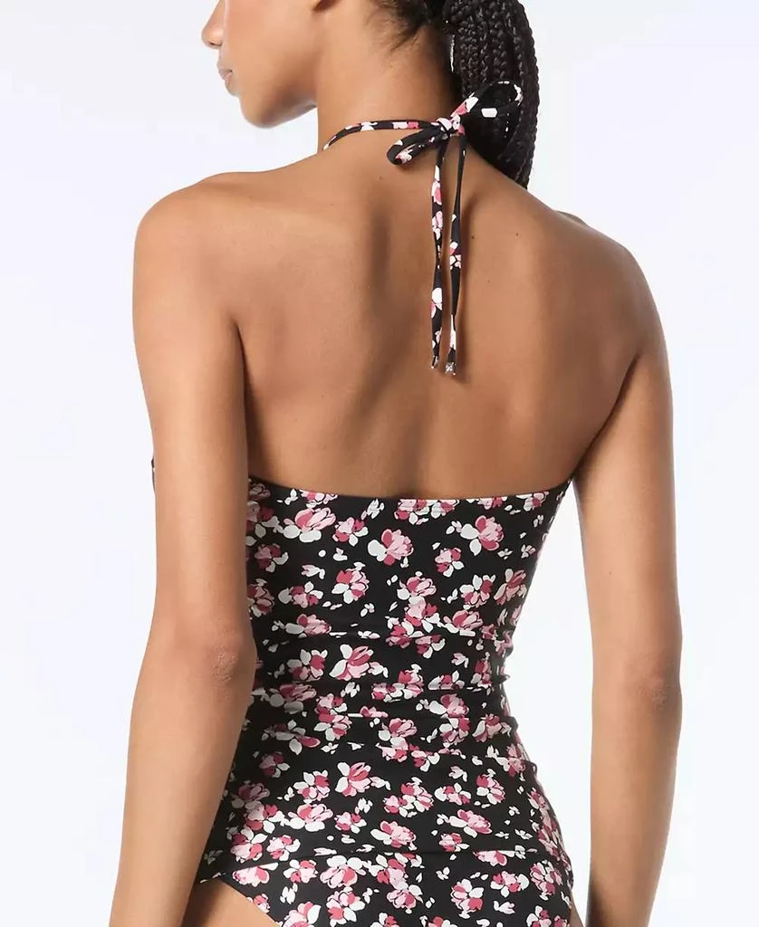 Michael Kors Women's Floral-Print Bandeau Tankini Top 3