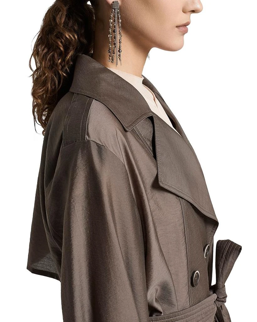 Peserico Belted Trench Coat 4