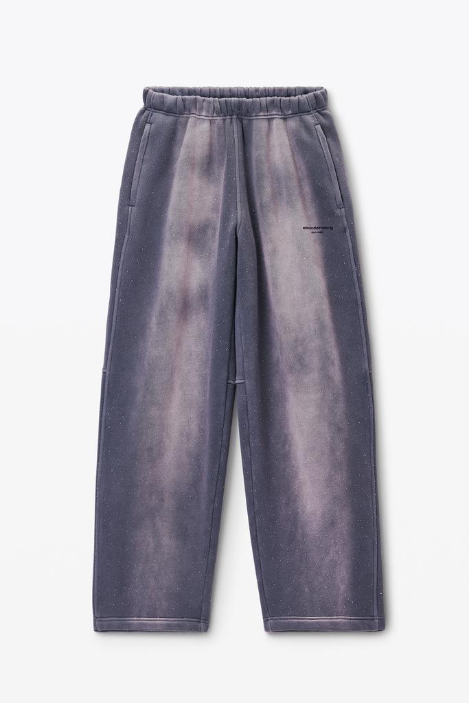 パンツ andwang washed sweat setup pants Shop Unisex Crystal Hotfix Sweatpant on Sale at BeyondStyle – Get