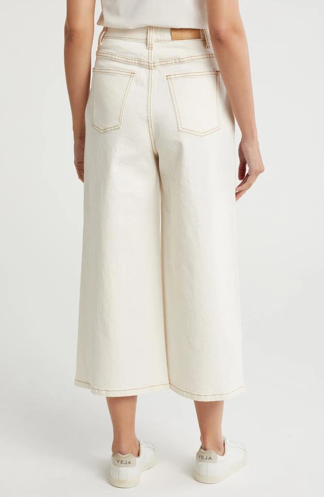 Joie Dorothea Crop Wide Leg Jeans 2