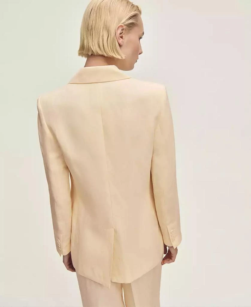 Mango Women's Linen-Blend Suit Jacket 2