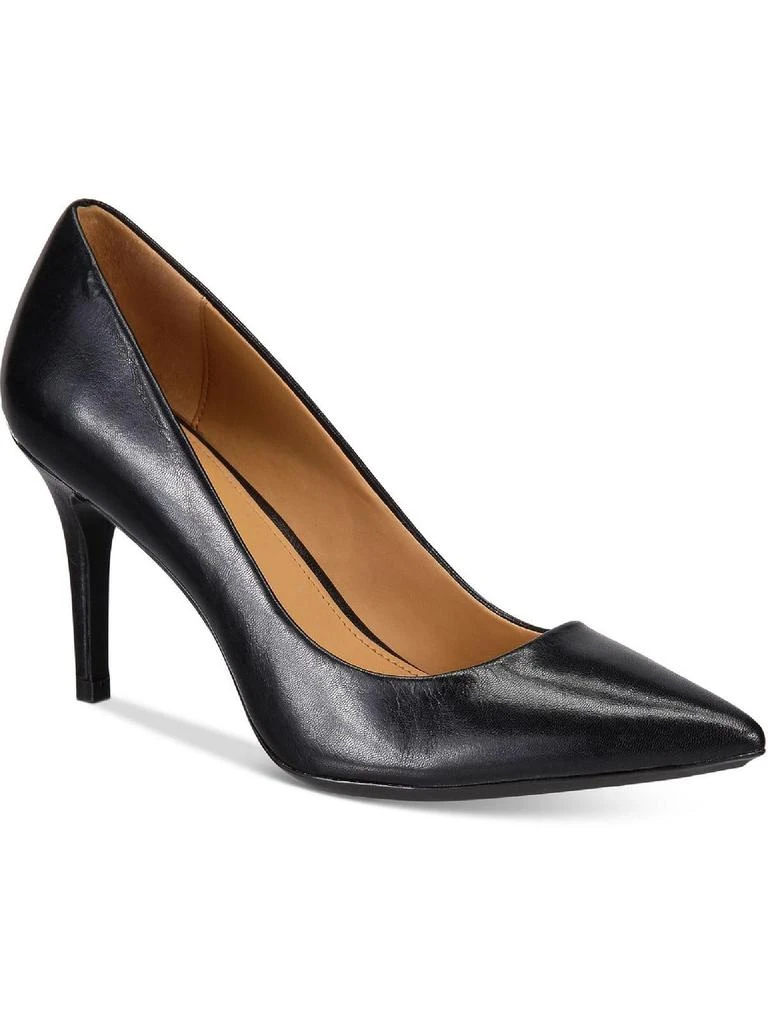 Calvin Klein Gayle Womens Leather Pointed Toe Heels 15