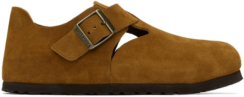 Birkenstock Tan Narrow London Loafers 1