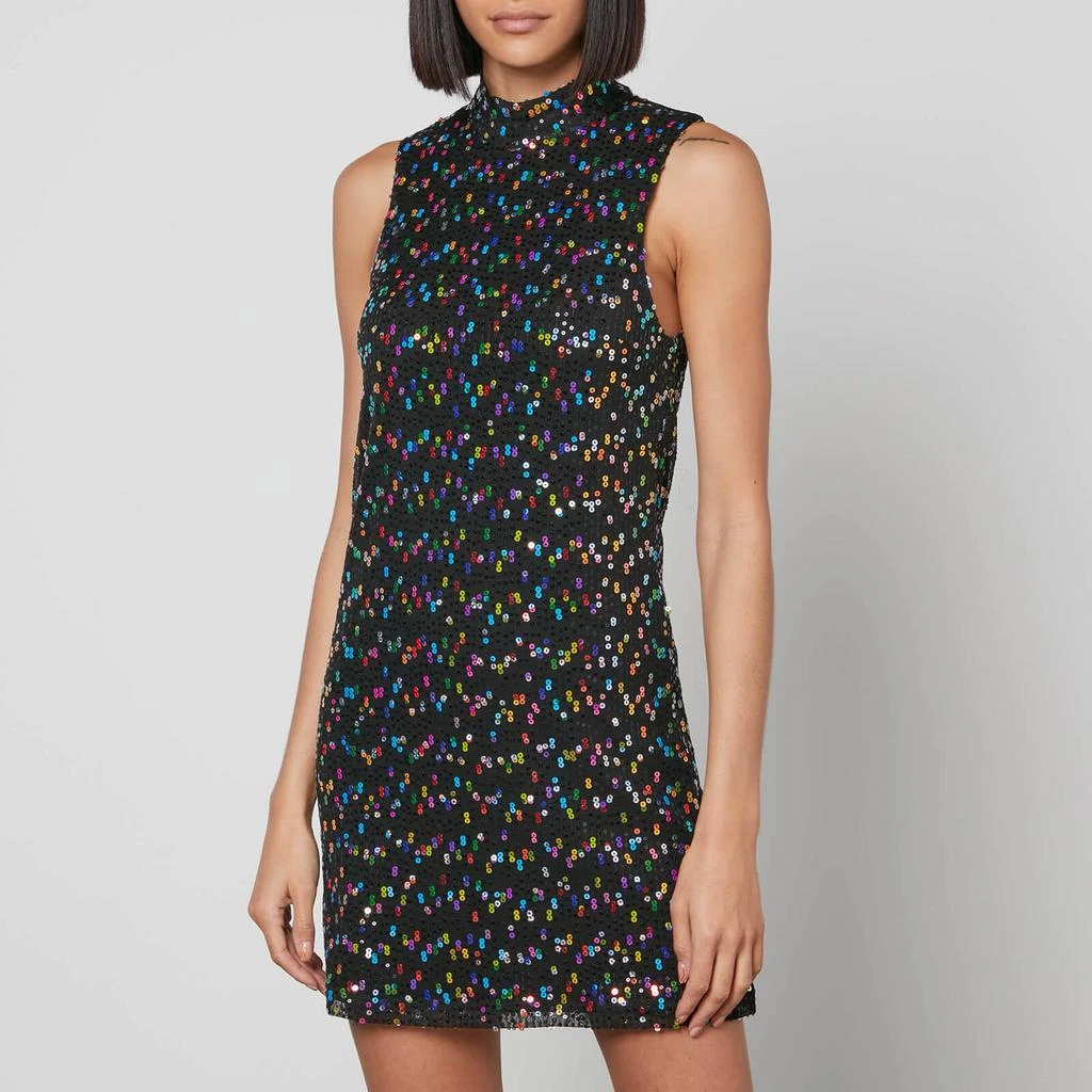 Never Fully Dressed Never Fully Dressed Sassi Sequined Mesh Mini Dress 1