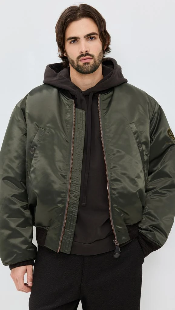 Acne Studios Olive Bomber Jacket 1