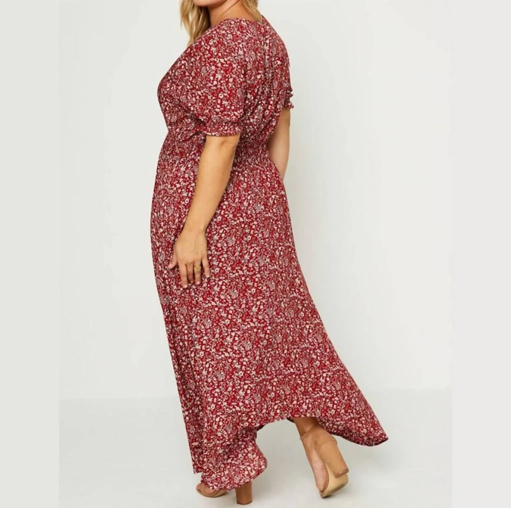chinese dress ladies böhme Hayden Velvet Maxi Dress in Brown main image 1