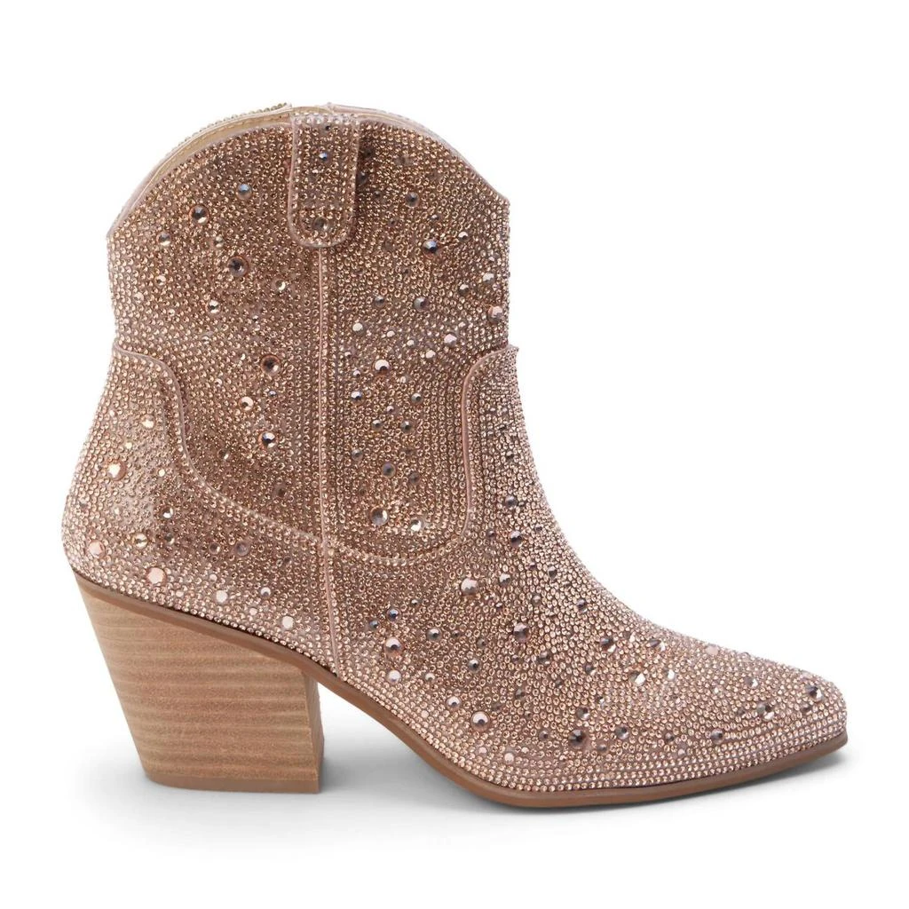 Matisse Matisse - Women's Harlow Rhinestone Western Ankle Boots 2
