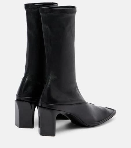 Jil Sander Trunk leather mid-calf boots 2