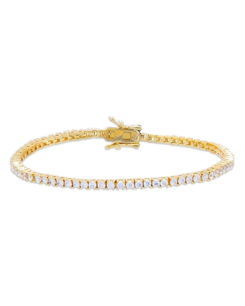 By Adina Eden Cubic Zirconia Tennis Bracelet 1