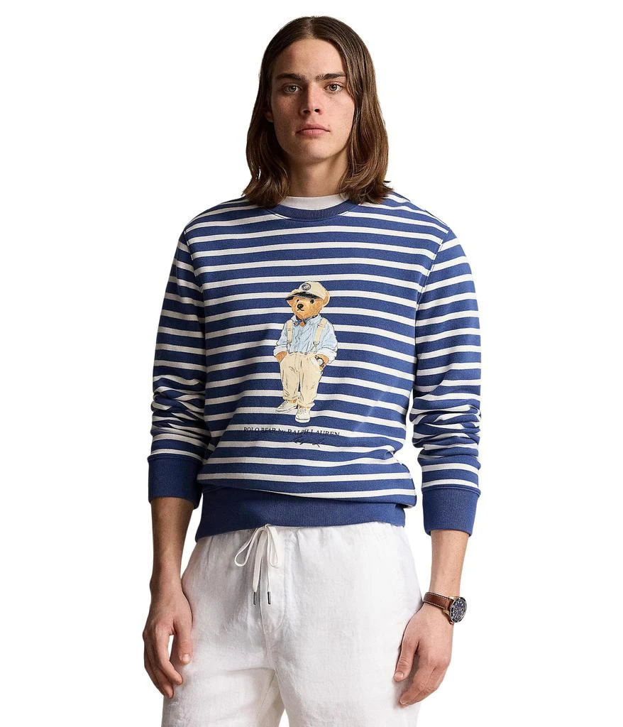 Polo Ralph Lauren Polo Bear Striped Fleece Sweatshirt 1