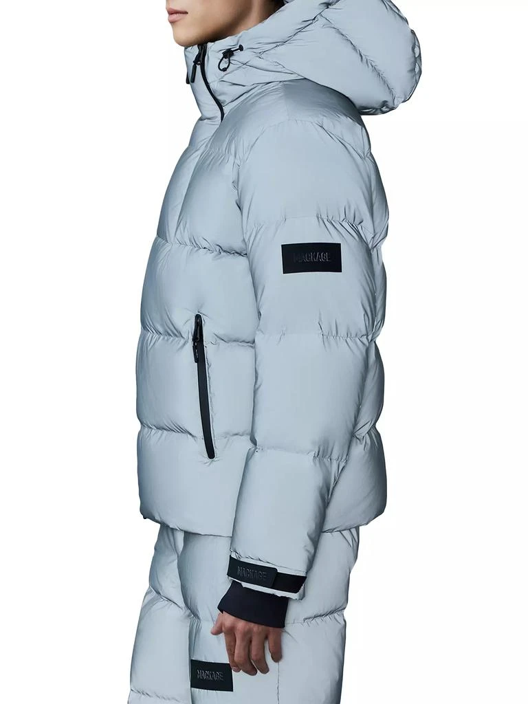 Mackage Kenji Reflective Hooded Down Ski Jacket 4