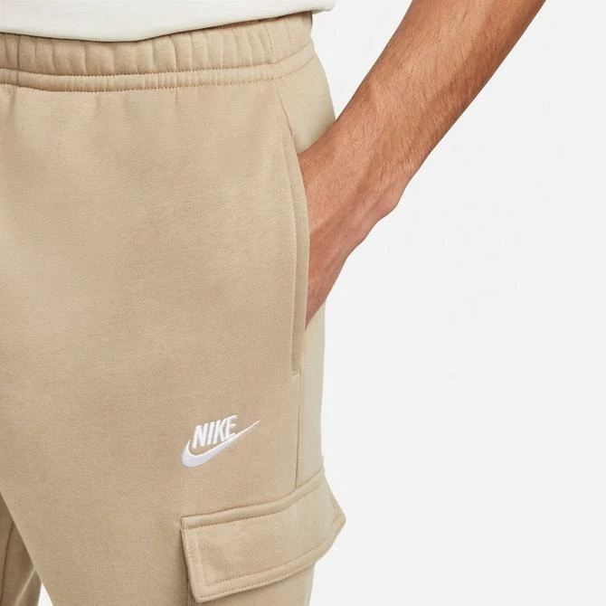 NIKE Men's Nike Sportswear Club Fleece Cargo Jogger Pants 4