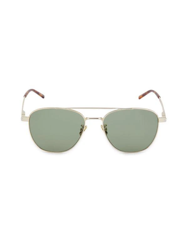 Yves Saint Laurent 57MM Aviator Sunglasses 1