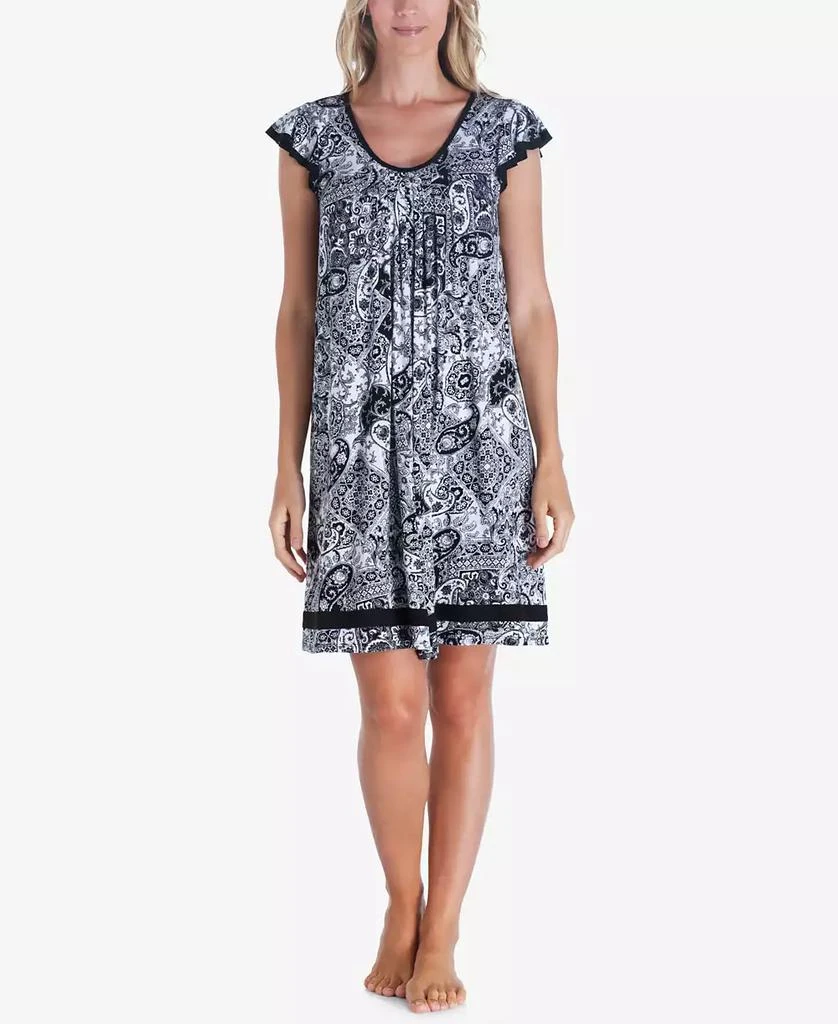 Ellen Tracy Yours to Love Short Sleeve Nightgown 1