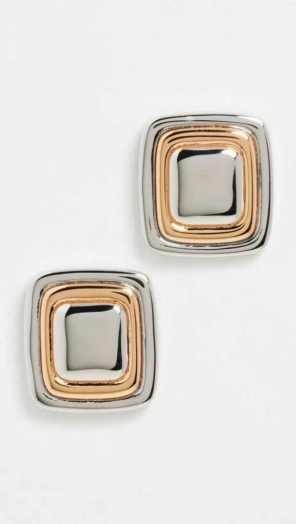 Luv AJ Dalia Two-Tone Studs 1