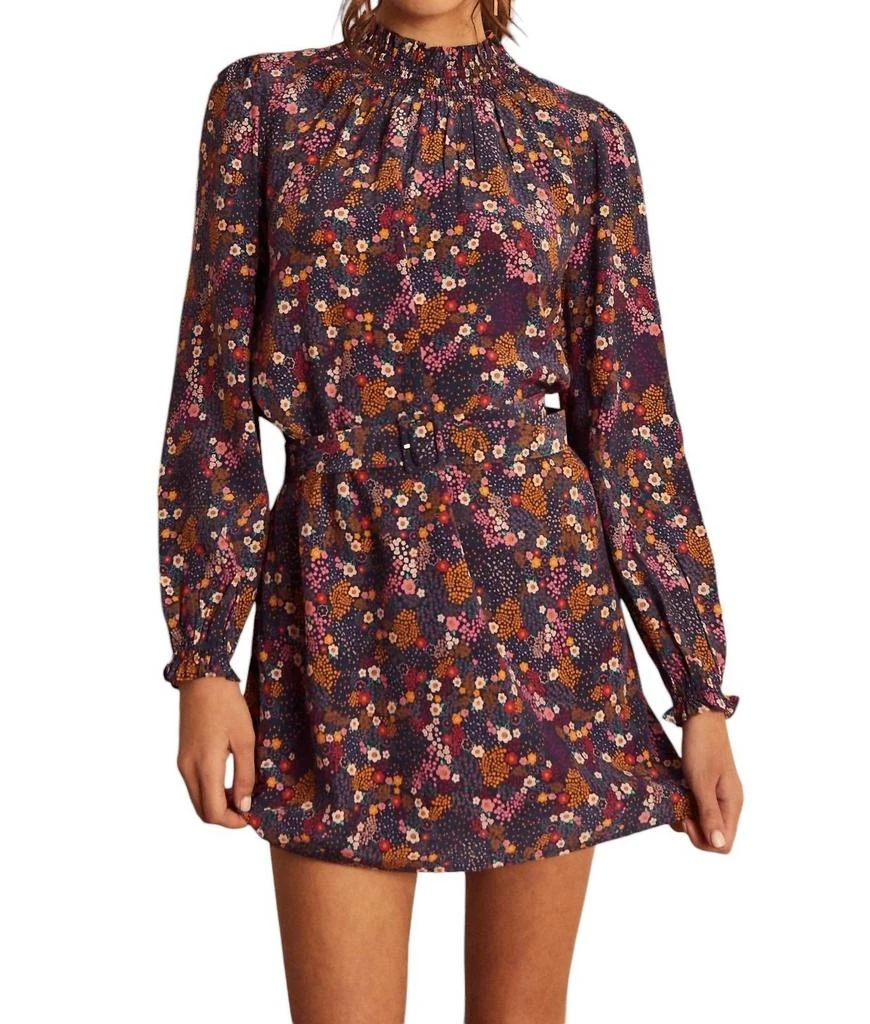 CABALLERO Creed Mini Dress In Peacock Garden 1