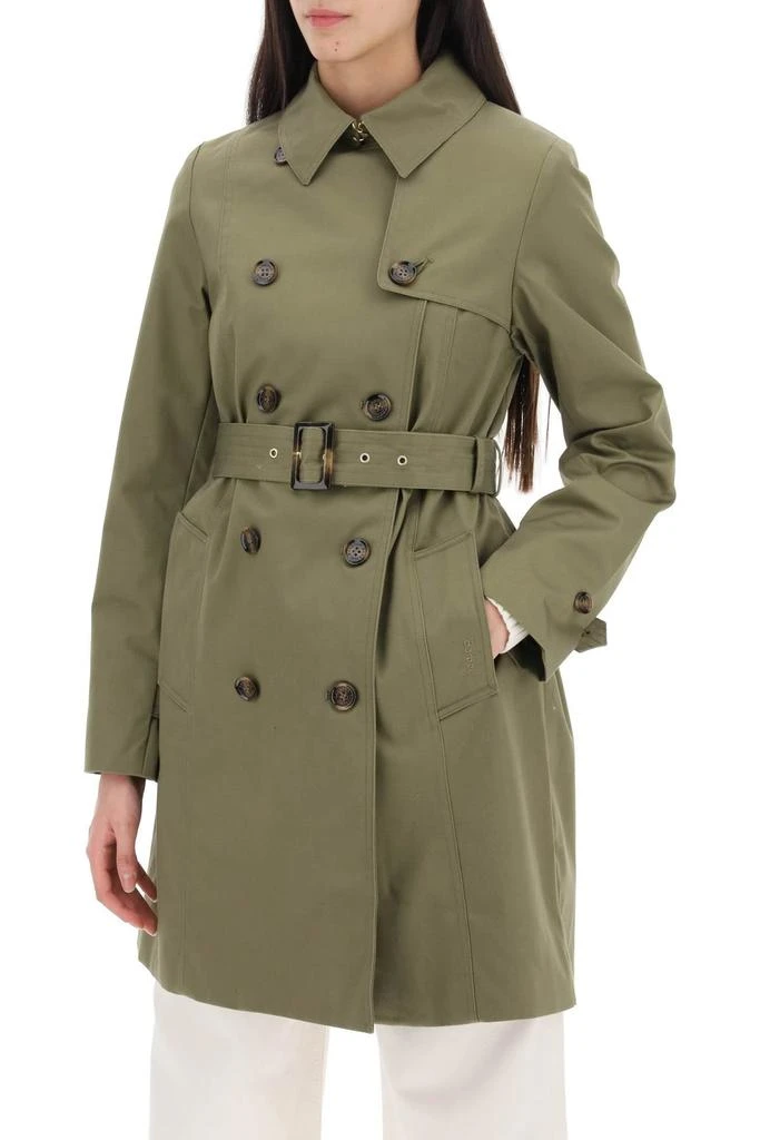 Barbour Women's Double-Breasted Trench Coat For 4