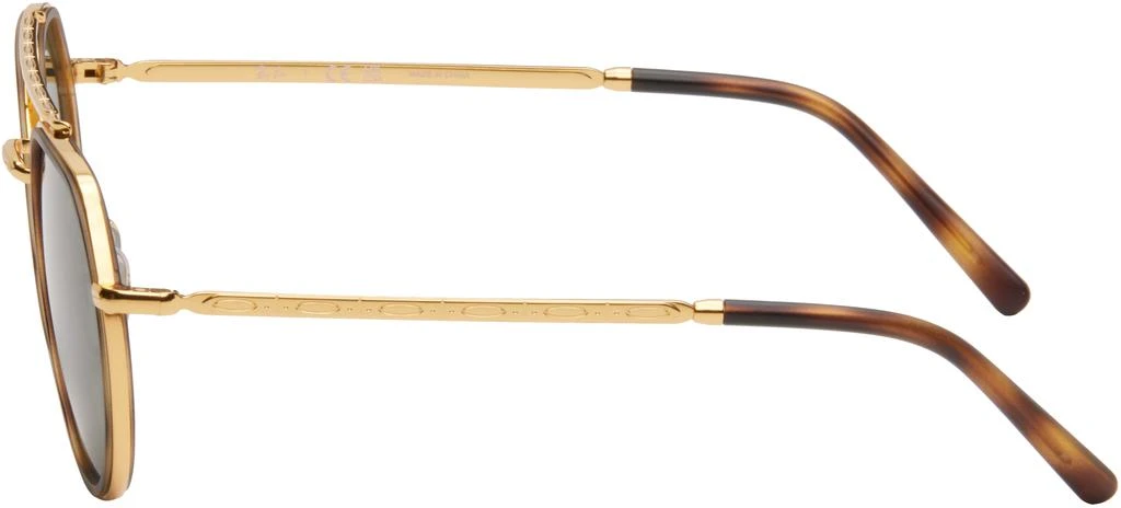 Ray-Ban Gold RB3765 Sunglasses 3