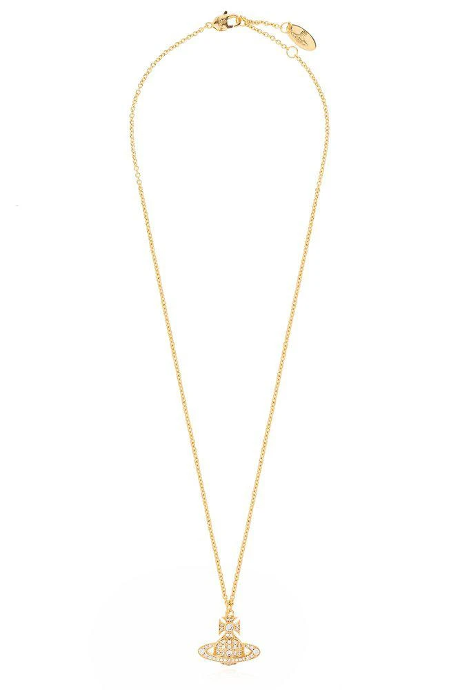 Vivienne Westwood Vivienne Westwood Orb-Embellished Chain-Linked Necklace 1