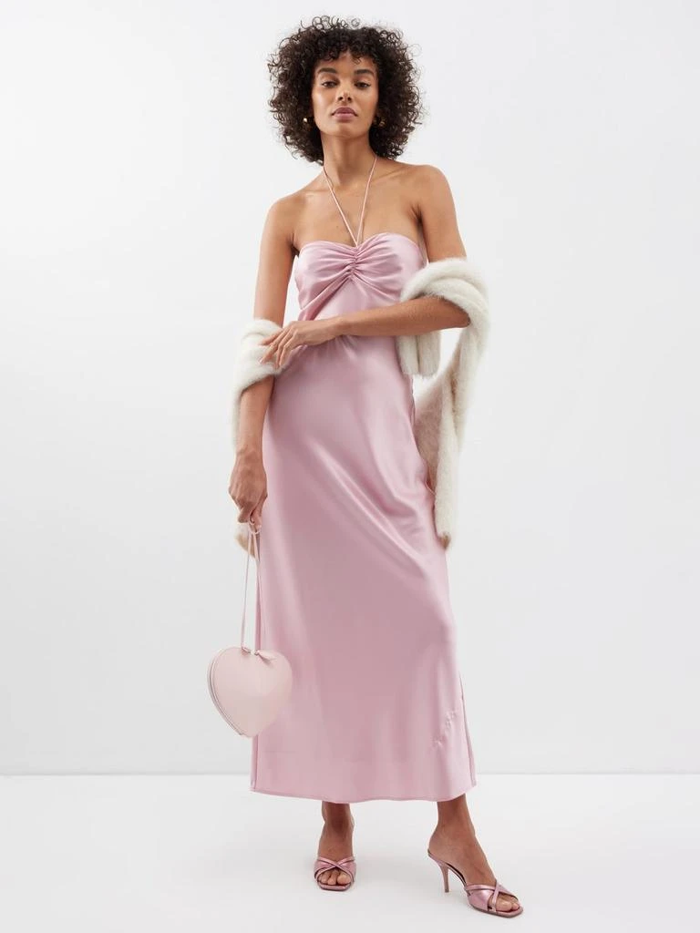 pink dresses for women plus size Plus Size Blush Lace Tiered Mini Dress- Mauve 2X / Blush at Curvy Sense