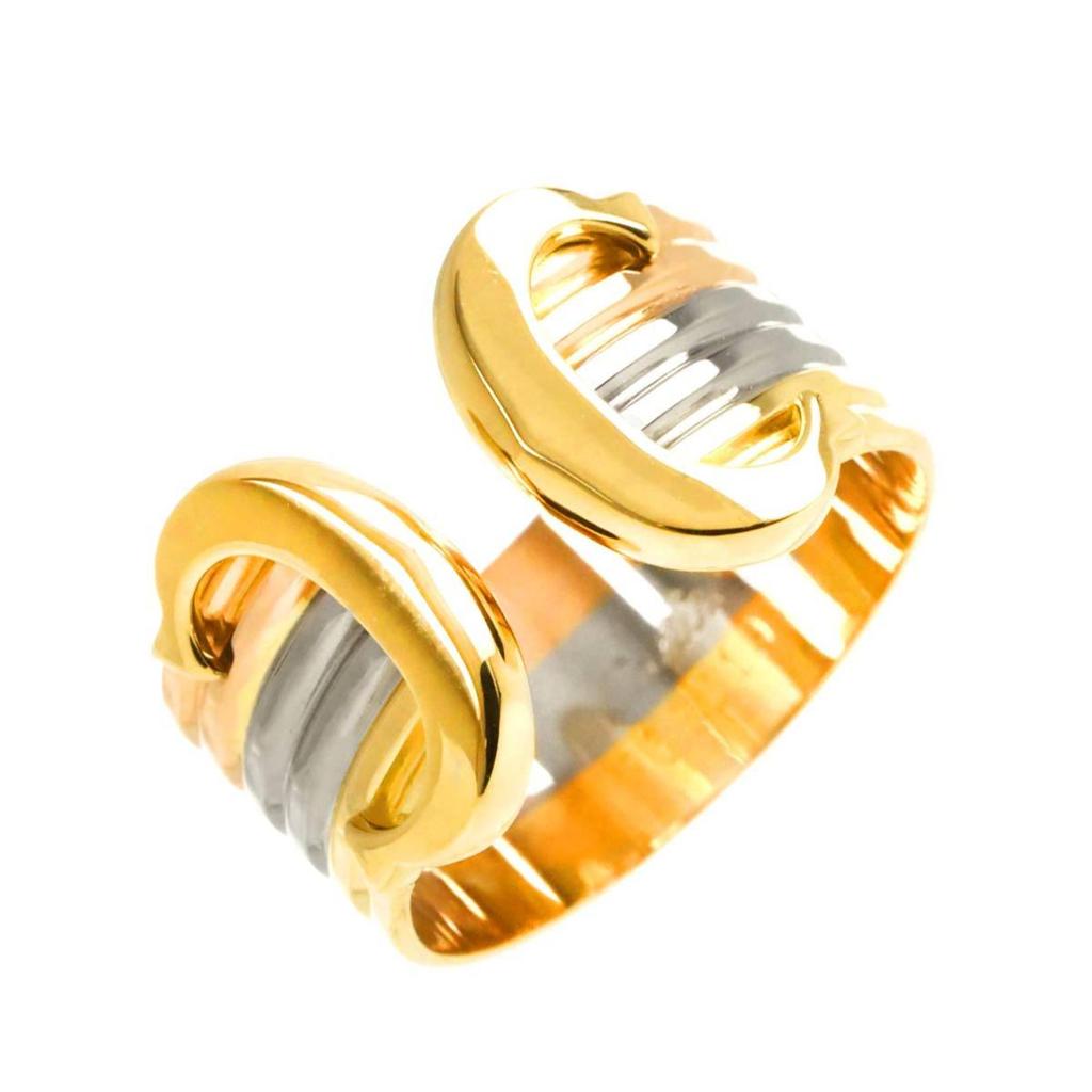 Cartier pink gold (18K) gold (18K) yellow gold (18K) Band Ring (Pre-Owned)