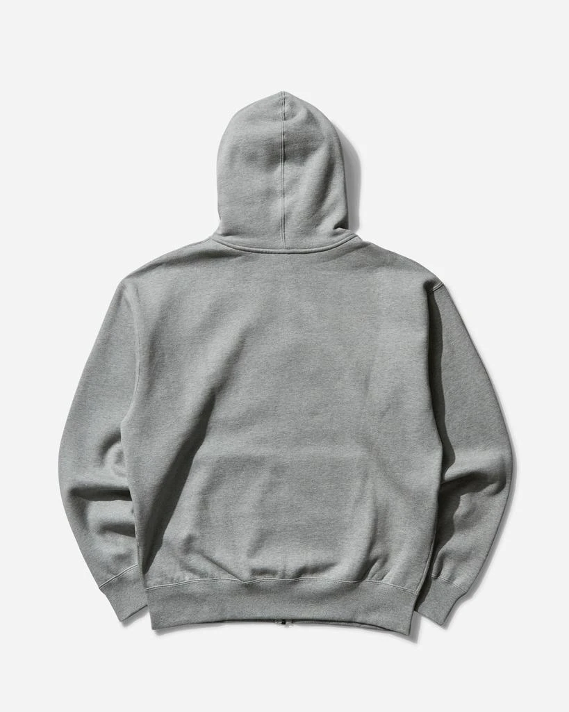 NIKE Men's Solo Swoosh Full-Zip Hoodie Dark Grey Heather 2
