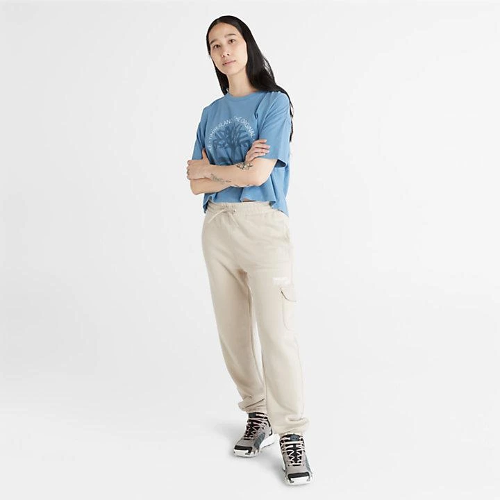 Timberland Cargo Tracksuit Bottoms for Women in Grey 3