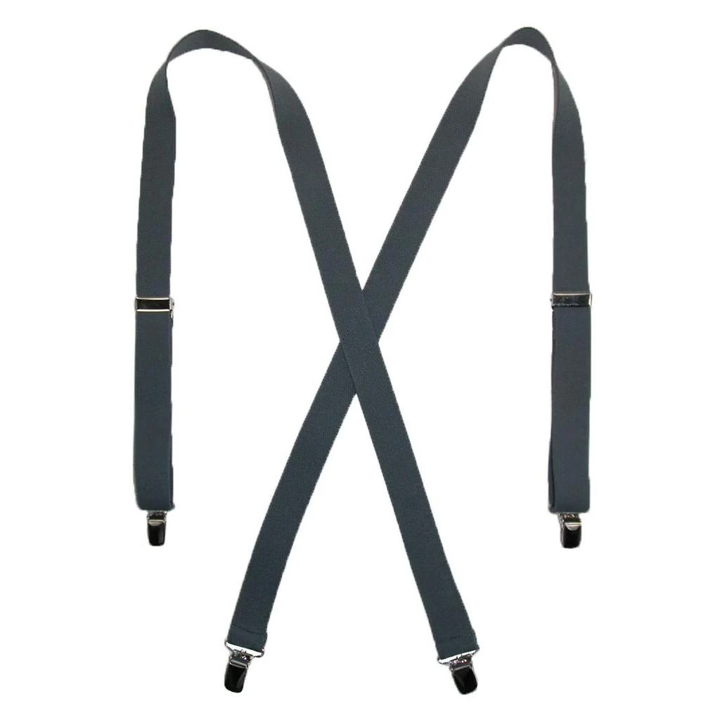 CTM Women's Elastic Clip-End 1 Inch Basic Suspenders 7