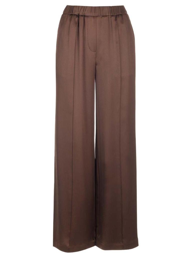 パンツ LOEWE ANAGRAM BAGGY LEATHER TROUSERS LOEWE Anagram Leather Baggy Pants in Black | endource
