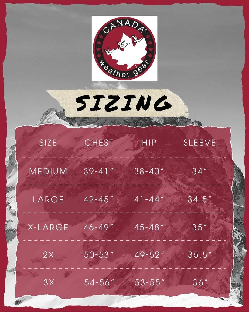 Canada Weather Gear CANADA WEATHER GEAR Men
s Sweater Fleece Jacket - Warm Zip Up Techno Fleece Sweater - Casual Outdoor Jackets for Men (M-XXL) 7