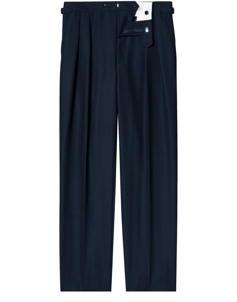 Fursac Traceable wool pants with darts
