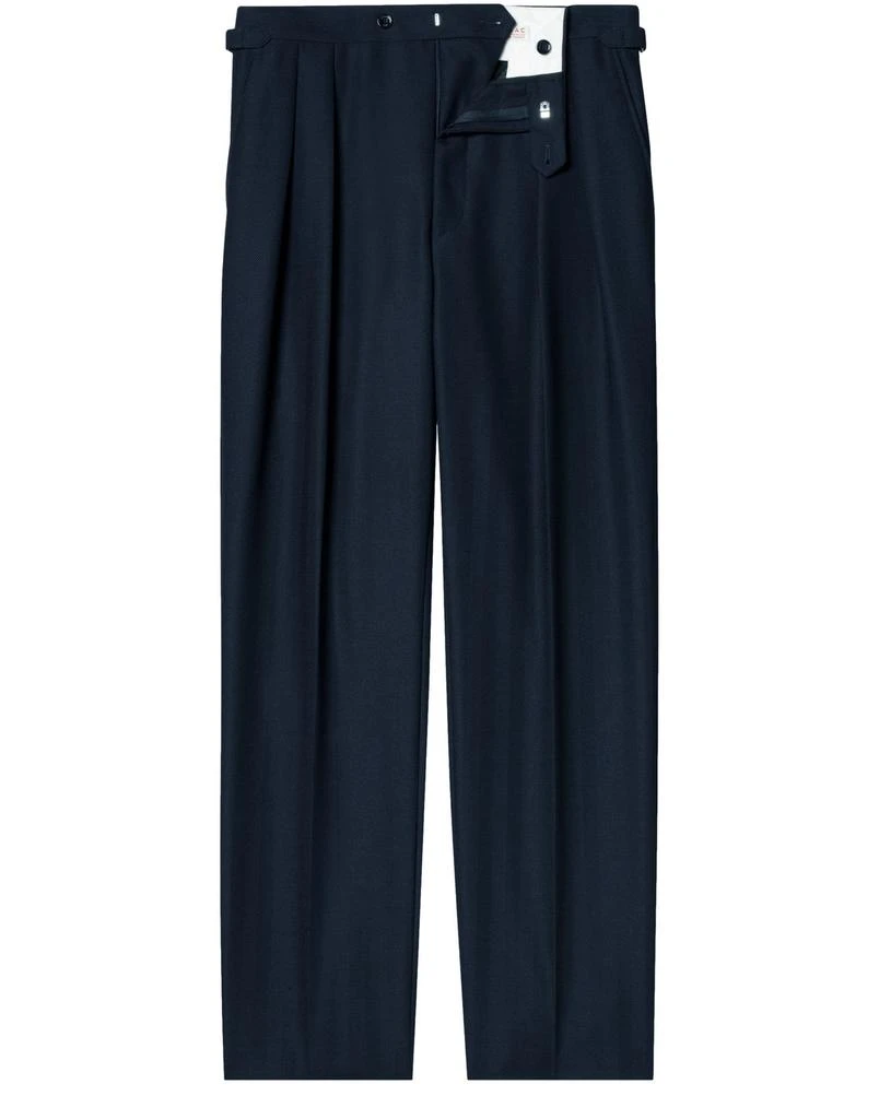 Fursac Traceable wool pants with darts 1
