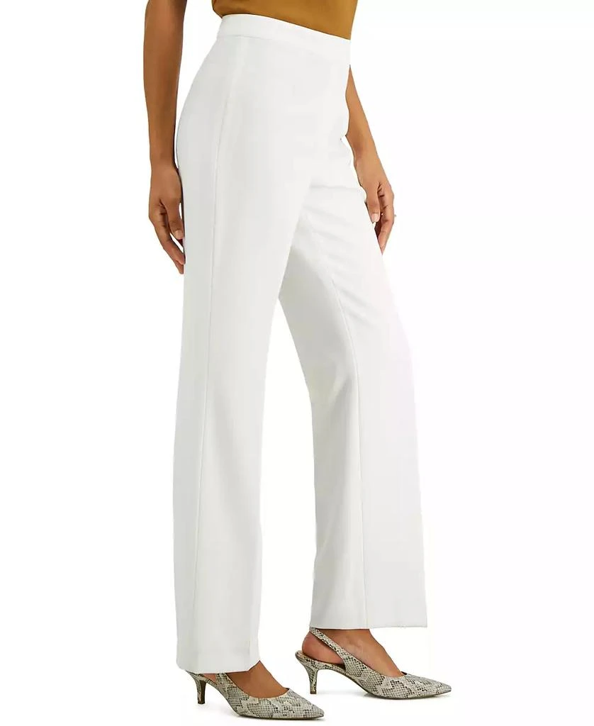 Kasper Straight-Leg Modern Crepe Dress Pants 5