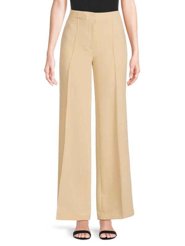 Loulou Studio Beige wool and cashmere trousers - Leggings