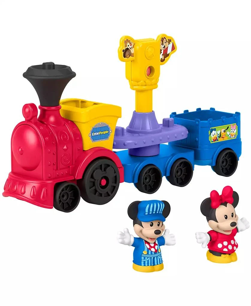 Fisher Price Little People Disney Jr. Mickey and Minnie Musical Train Toddler Toy