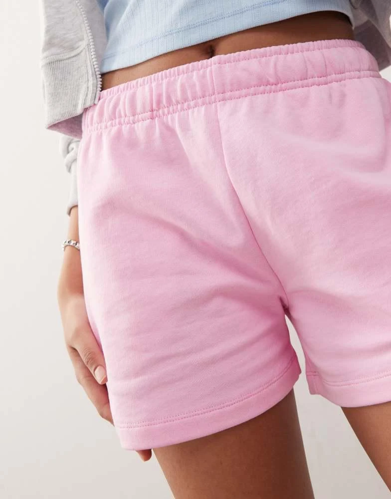 COLLUSION COLLUSION shorts in bubblegum pink 4