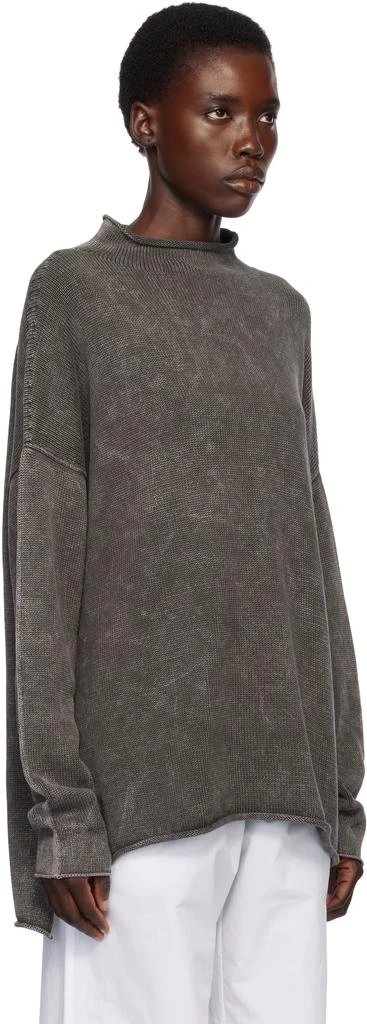 LAUREN MANOOGIAN Gray Fade Rollneck Sweater 2