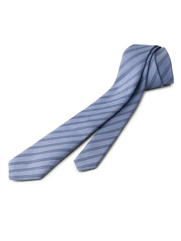Prada Linen Blend Tie 2