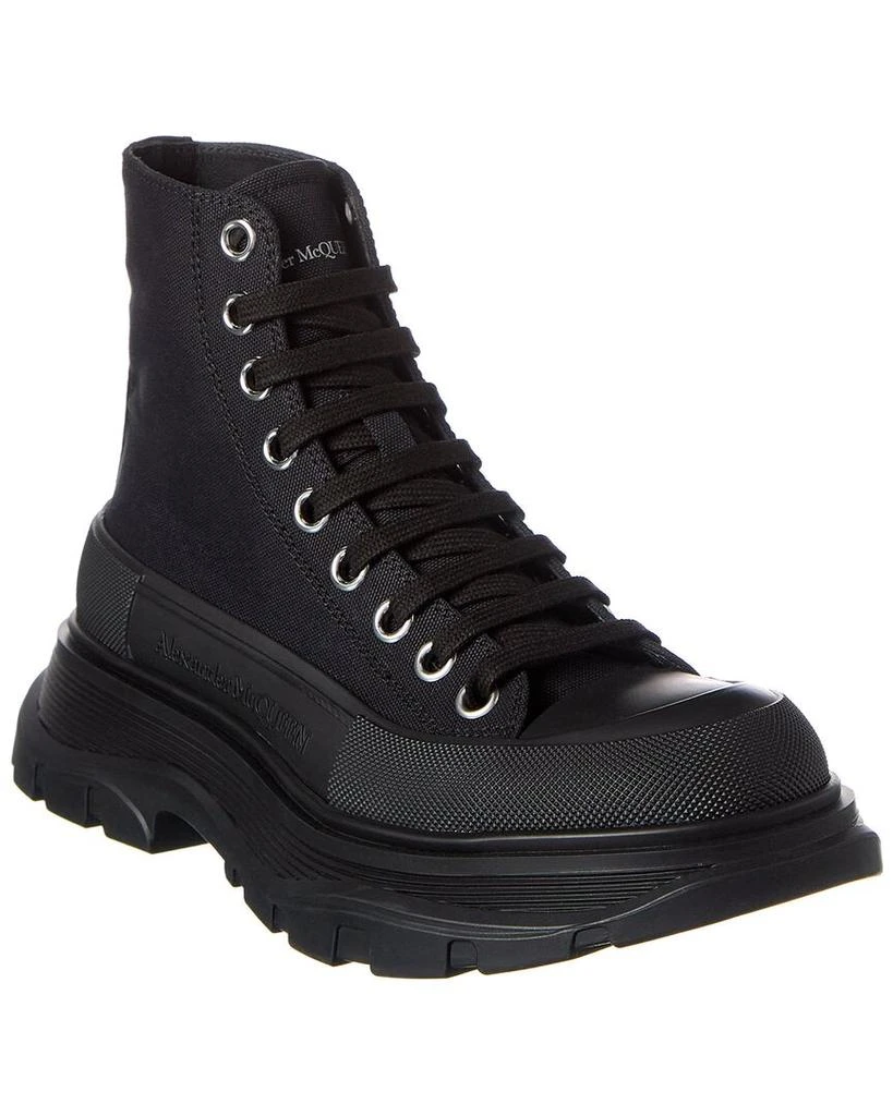 Alexander McQueen Tread Slick Canvas Boot 1