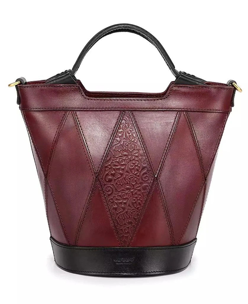OLD TREND Women's Genuine Leather Primrose Mini Tote Bag 9