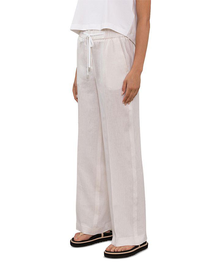 Peserico High Waist Wide Leg Pants