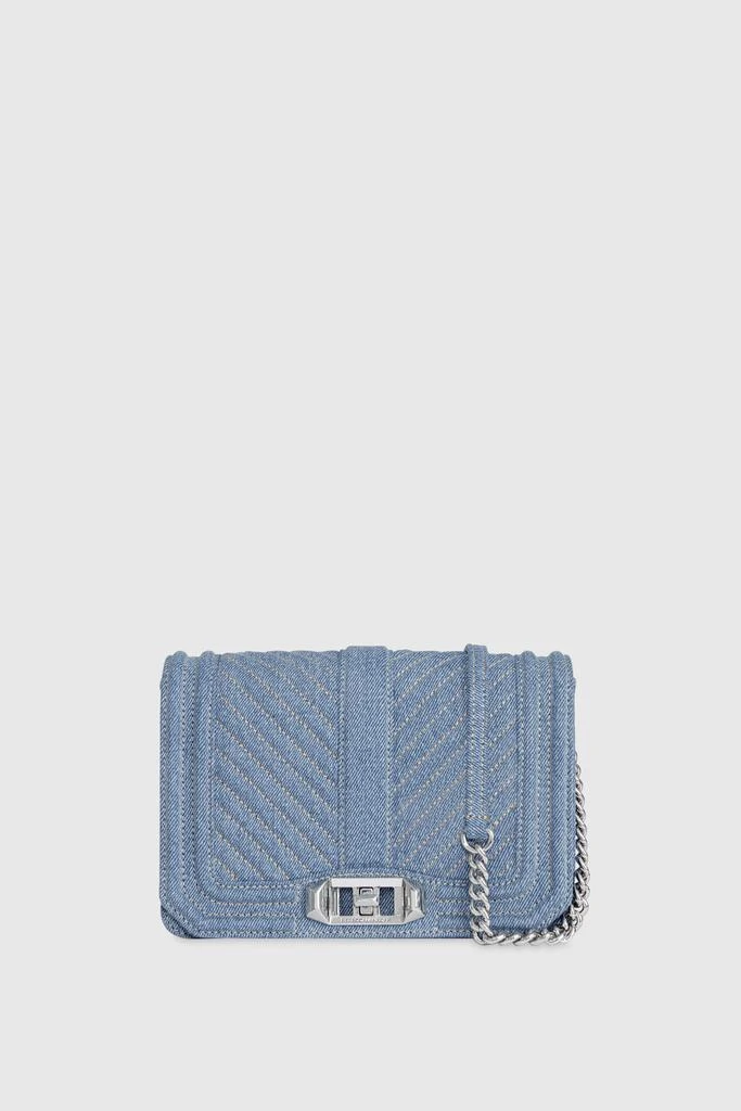 Rebecca Minkoff Chevron Quilted Small Love Crossbody 1