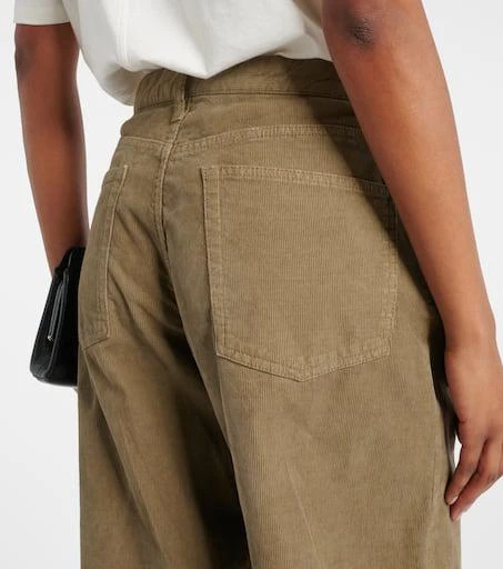 The Row Eglitta cotton corduroy wide-leg pants 6