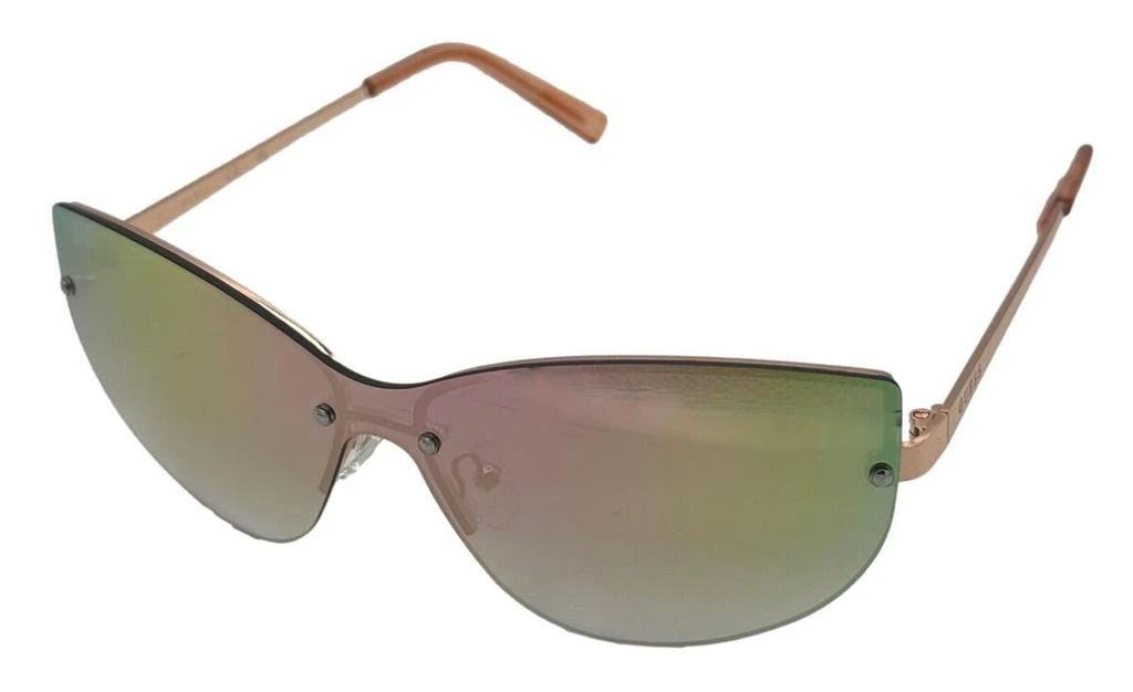 GUESS Women's 39mm Shiny Rose Gold Sunglasses 1